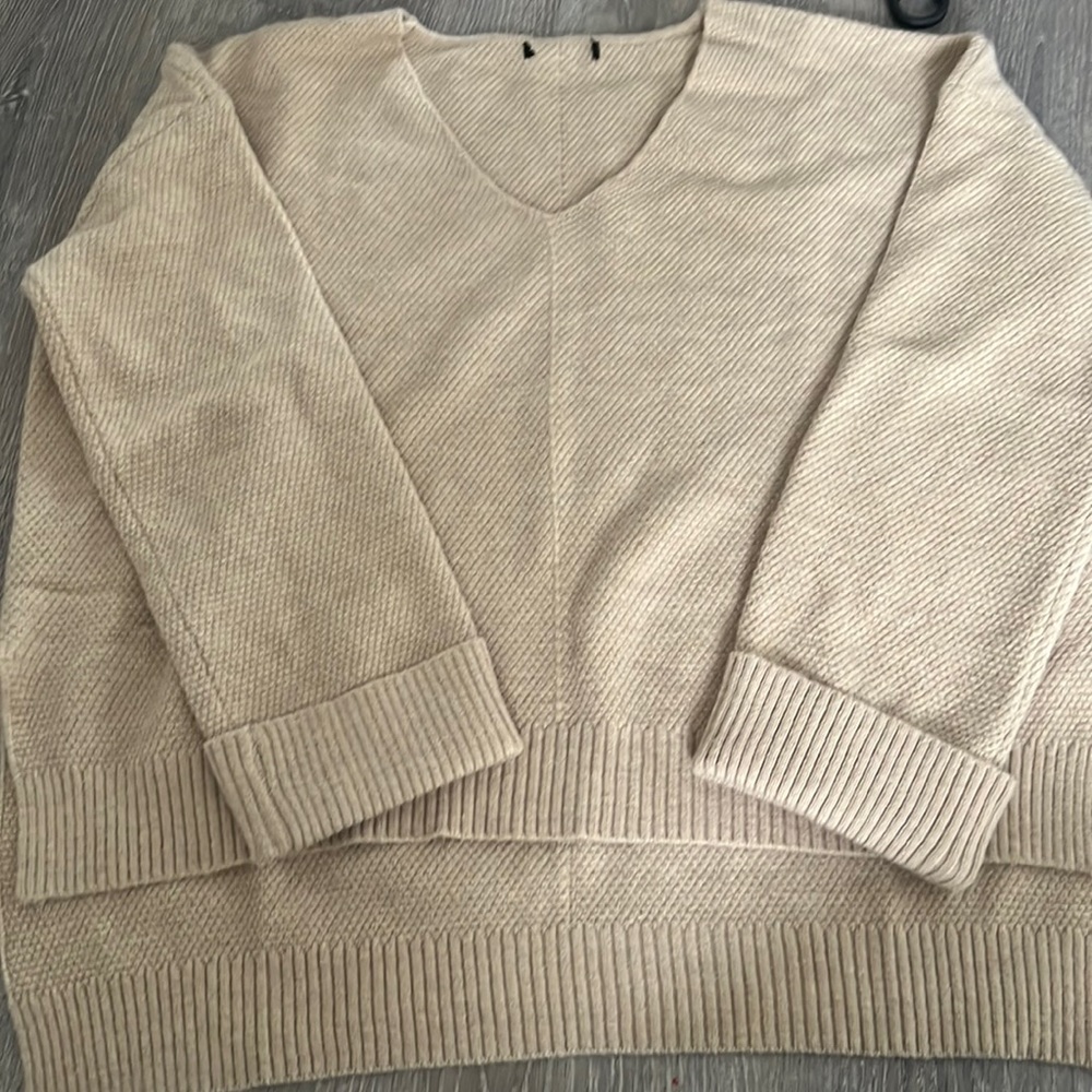 oversized Vneck sweater